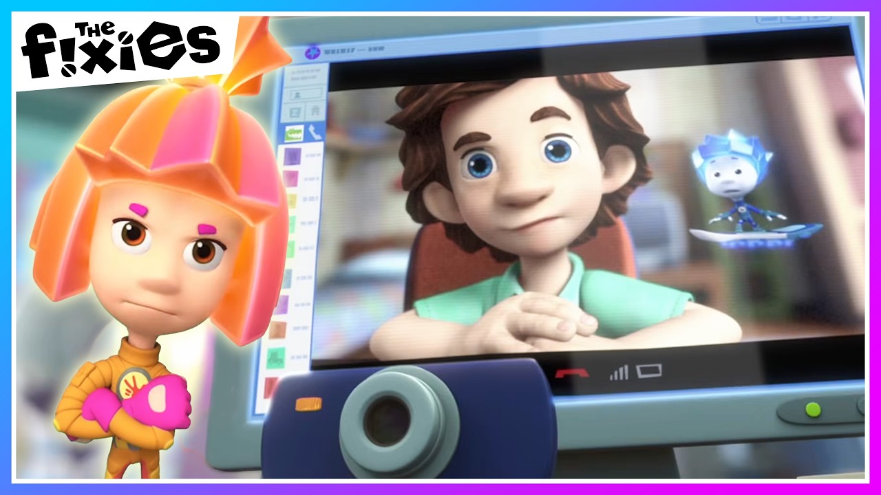 The Video Call | The Fixies | Educational Cartoons For Kids