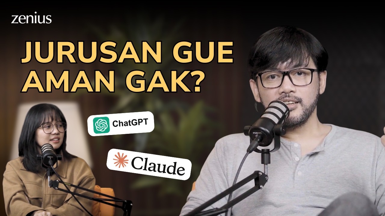 Memilih Jurusan & Karier di Era AI | Zenius Learning Podcast with Sabda PS