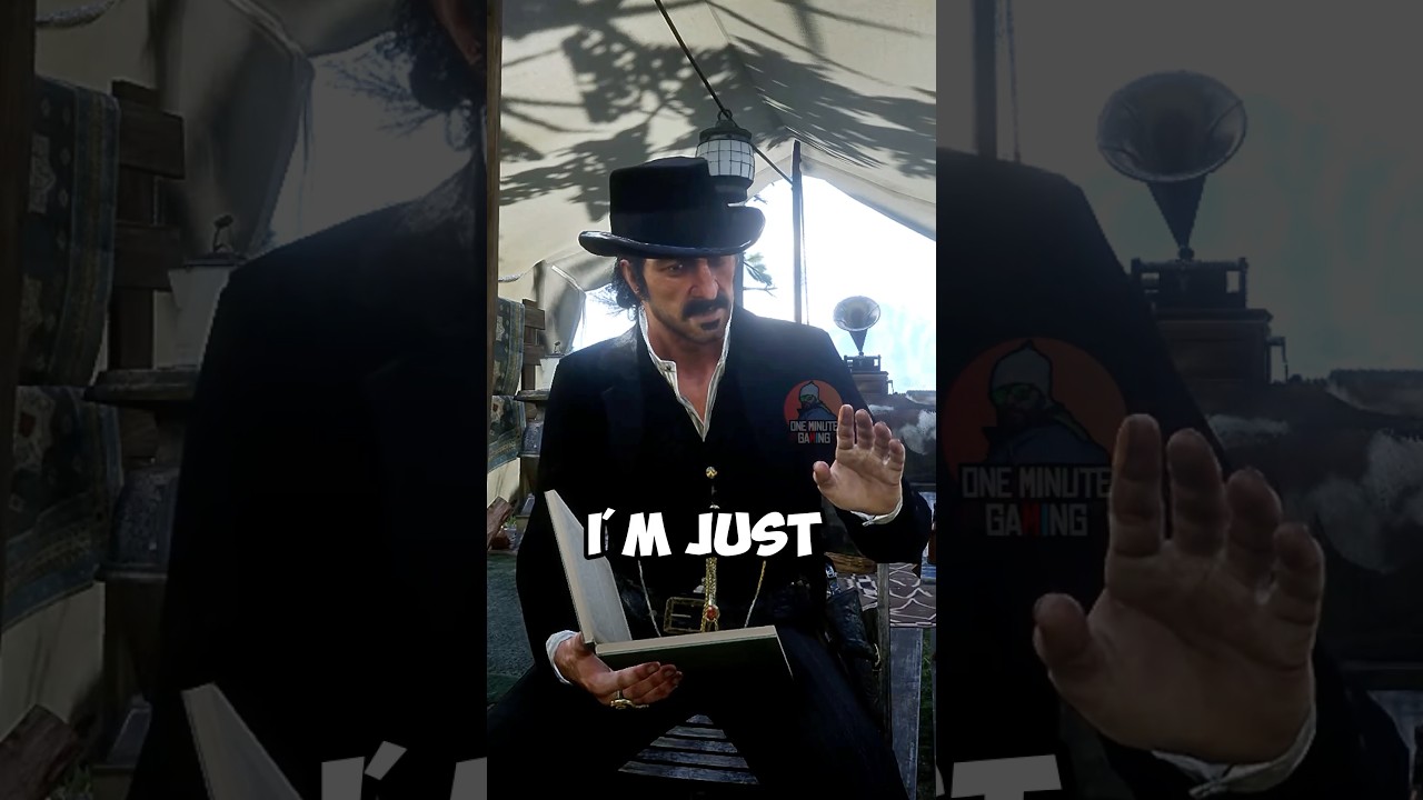 How did Dutch not see through this🤔 #rdr2 #gaming #arthurmorgan #rdo #rockstar