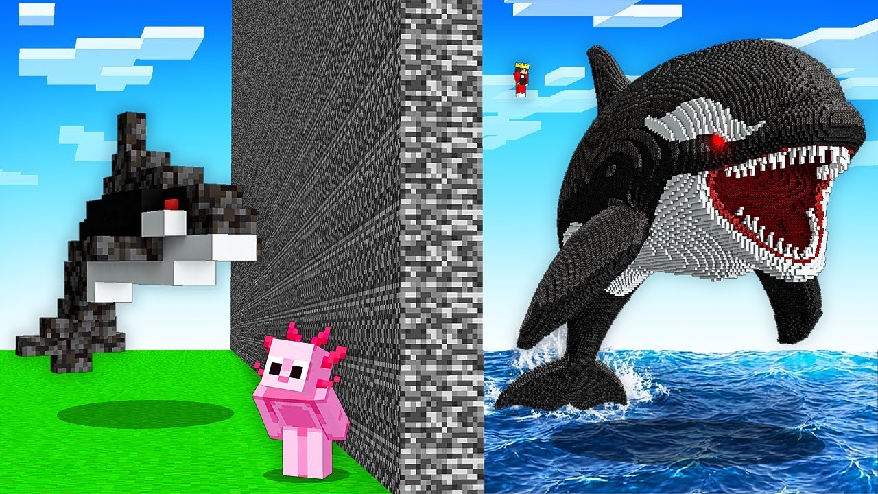 I Cheated With KILLER WHALE In Minecraft Build Battle!