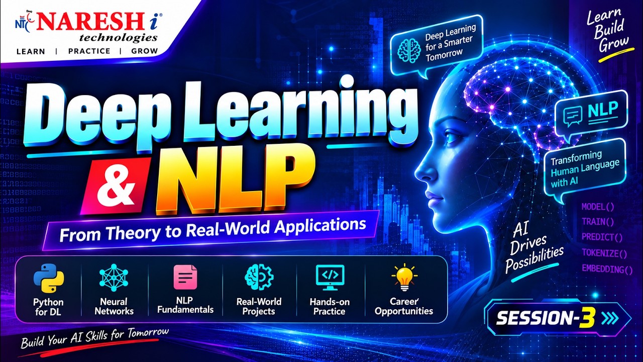 Deep Learning & NLP | Session-3 | Venkat | Naresh IT