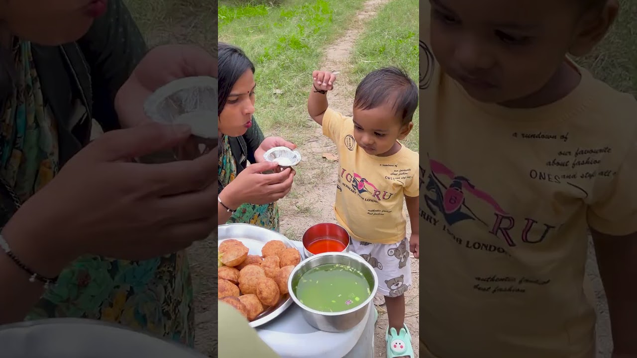 चीकू पानीपुरी लेकर गया? 😭 #familyvlog  #minivlog  #shorts