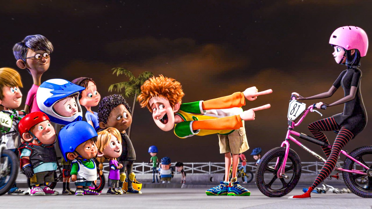 Mavis Shows Off Her BMX Skills 😂 HOTEL TRANSYLVANIA 2 Full Movie Scene