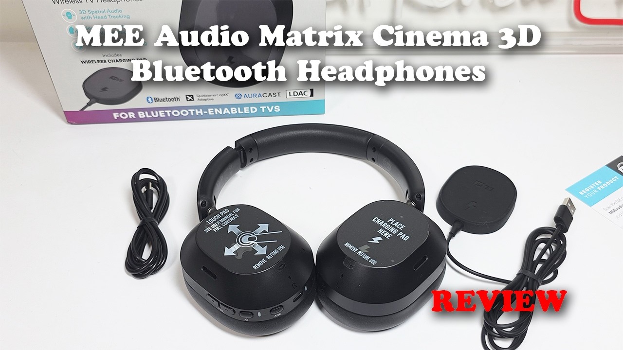MEE Audio Matrix Cinema 3D Bluetooth Headphones REVIEW