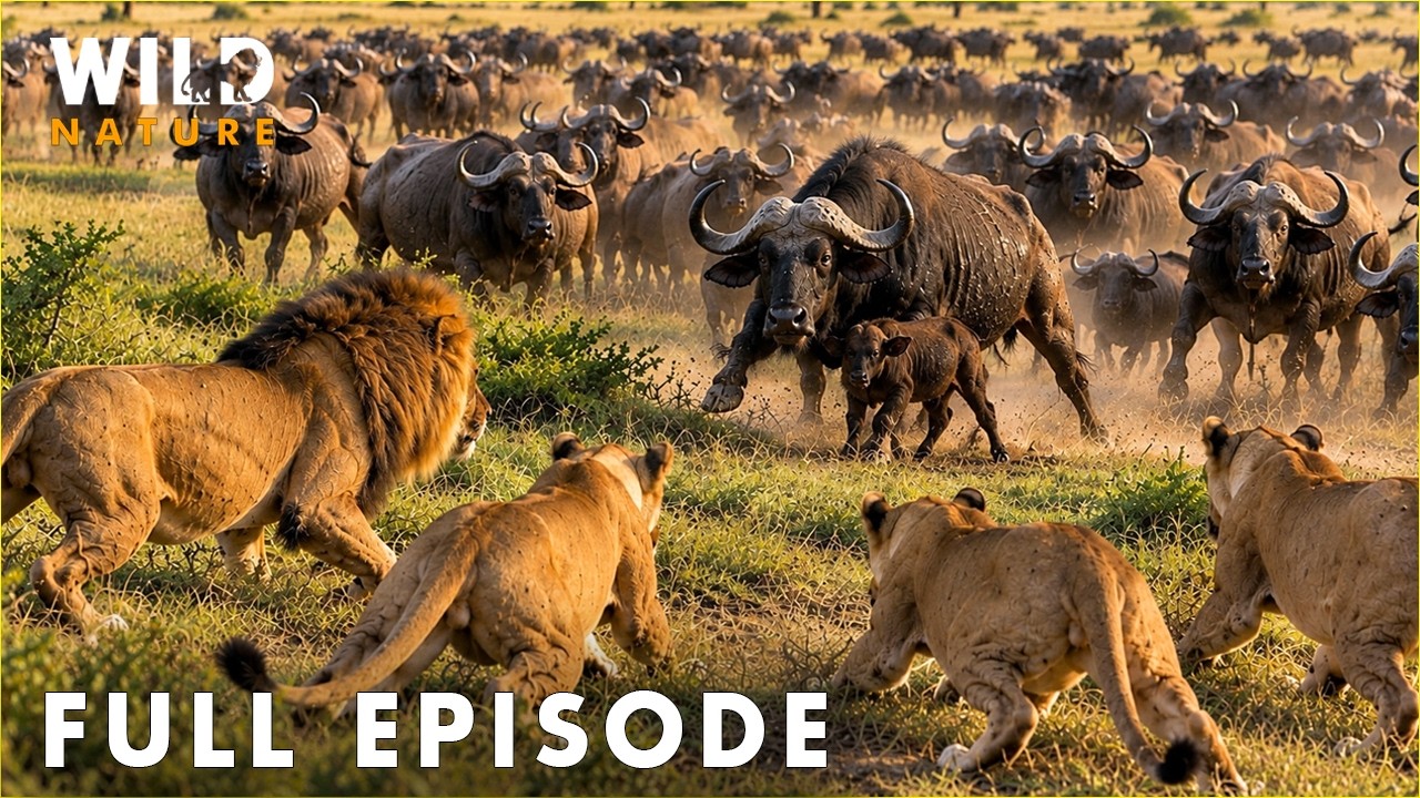 WILD AFRICA | The Deadliest Place in Lion Territory | FULL EPISODE | Wildlife Documentary