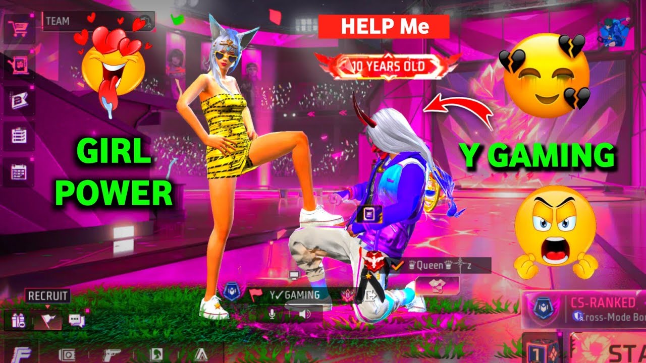 Y GAMING कौन Hai 💔 Mai हु Aapki Dost 😍😘 अब क्या होगा 😱 Garena Free Fire 🔥