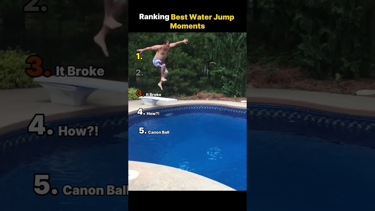 Ranking Best Water Jump Moments