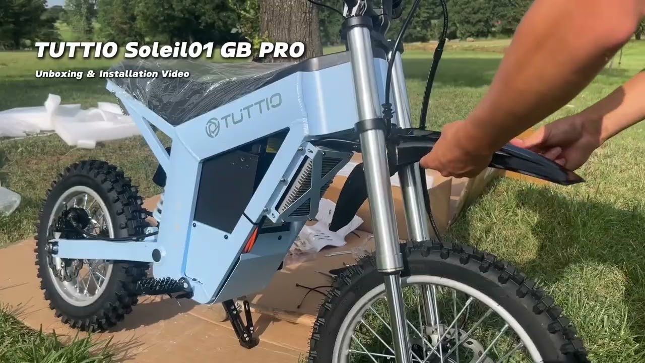 🔥 UNBOXING the TUTTIO SOLEIL01 GB PRO! Is This E-Dirt Bike Worth the Hype? 🏍️