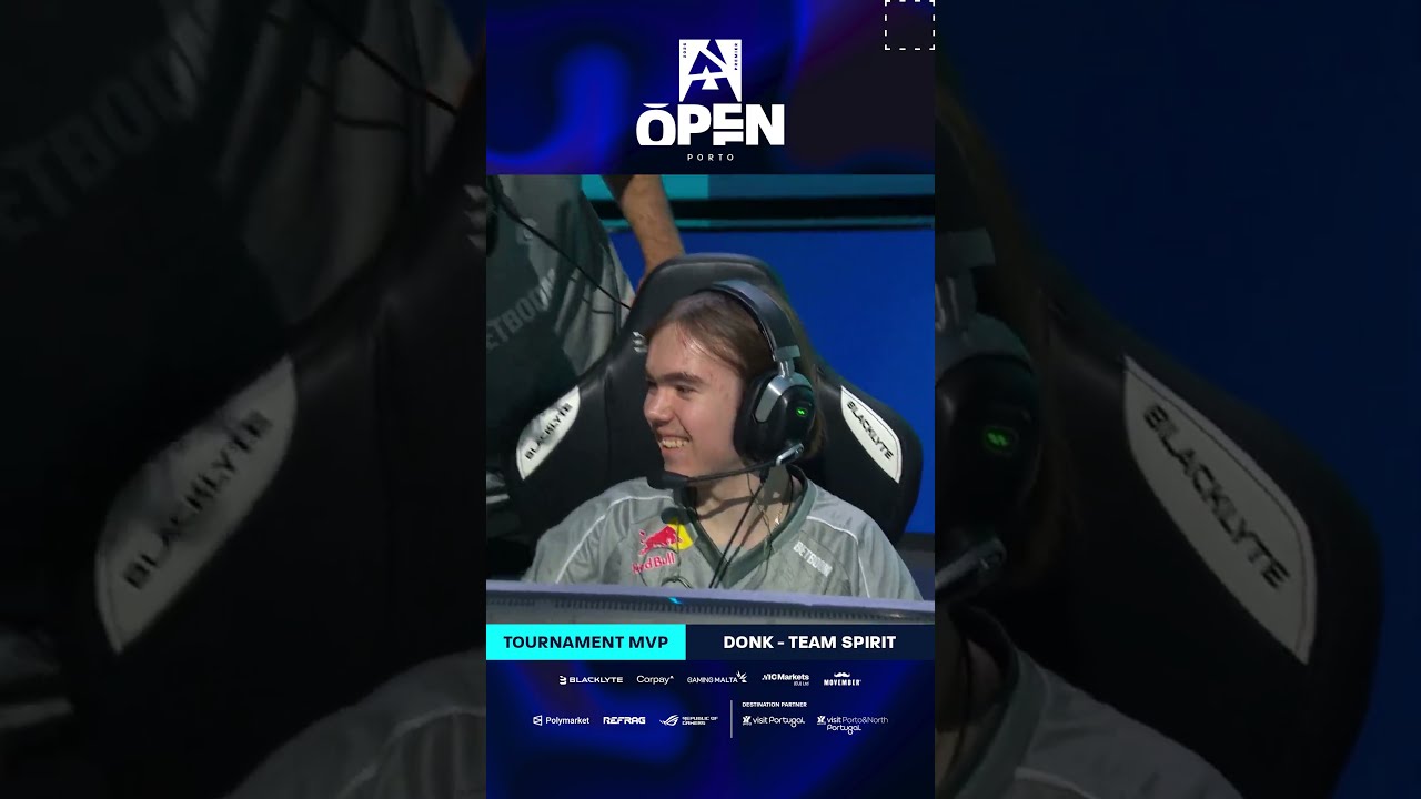 BACK-TO-BACK BLAST Open MVPs for donk 🏅🔥 @TeamSpiritCS
