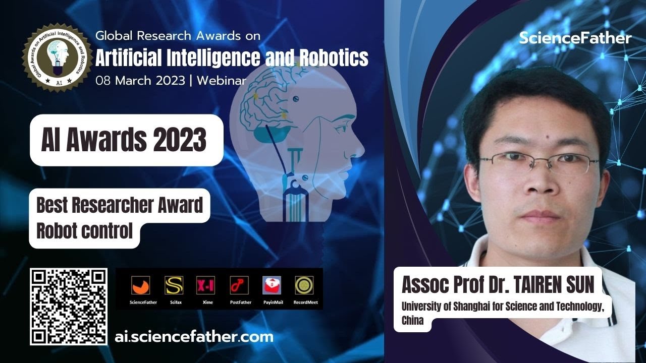 Assoc Prof Dr. Tairen Sun, University of Shanghai for Science and Technology, China