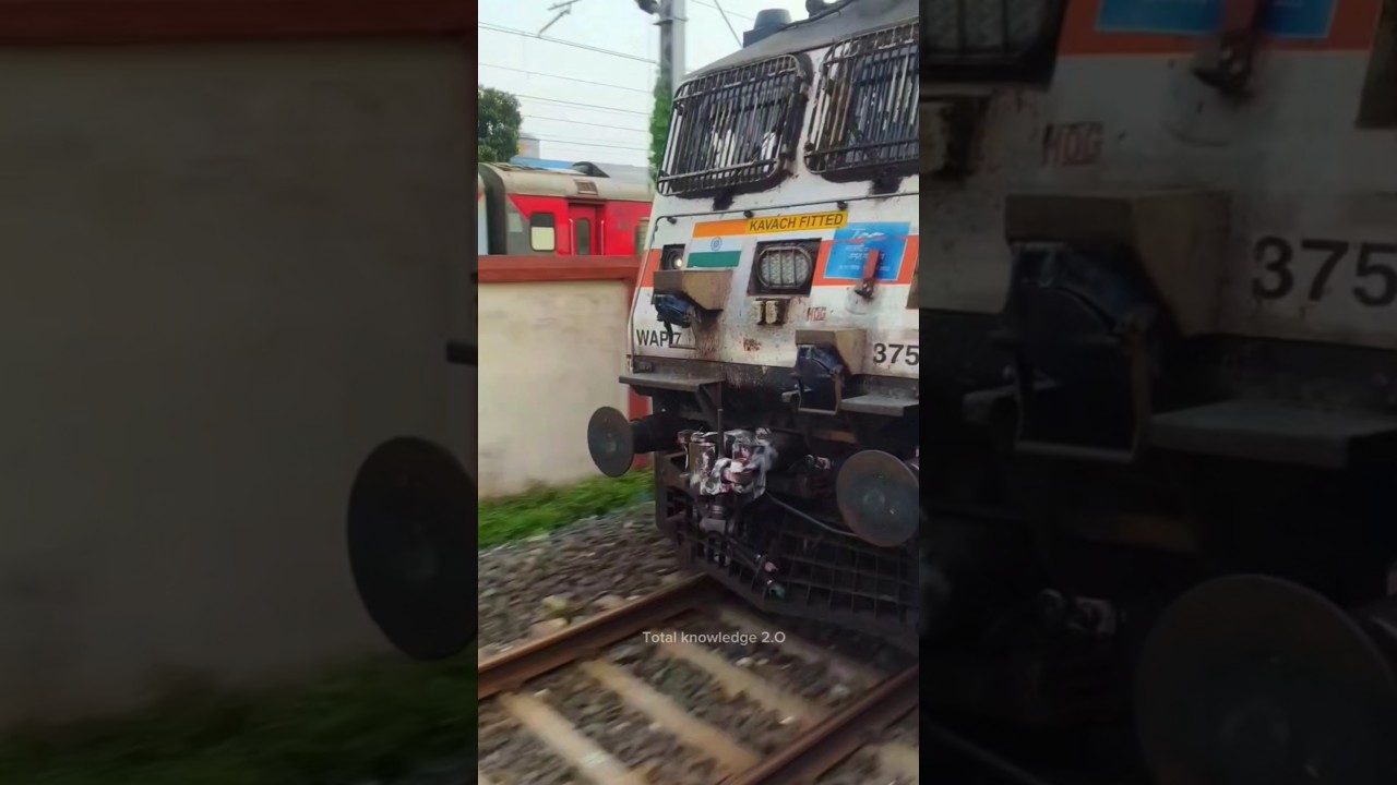 क्या उल्टी दिशा में 130 km/h दौड़ सकती है ट्रेन #train