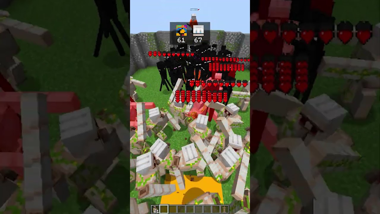 Rinha de Mobs 21 #minecraft