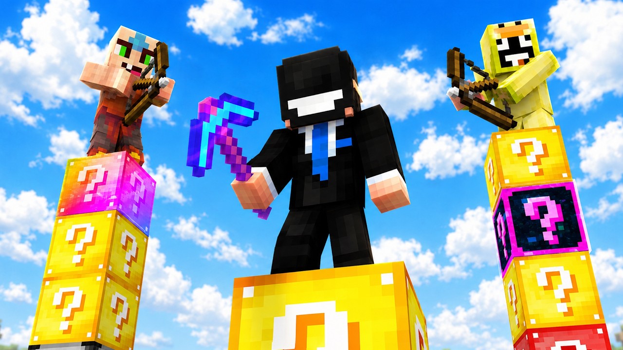 RAZBOI pe TURNURILE LUCKYBLOCK !