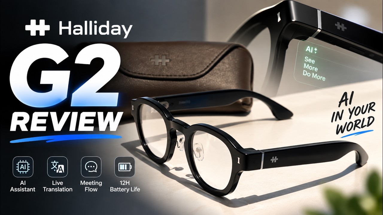 Halliday G2 Review – AI Glasses Just Got SERIOUS!