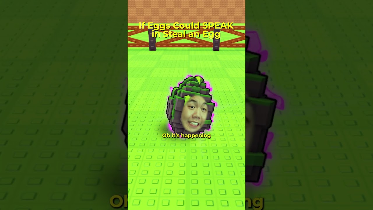If Eggs Could SPEAK In Steal An EGG