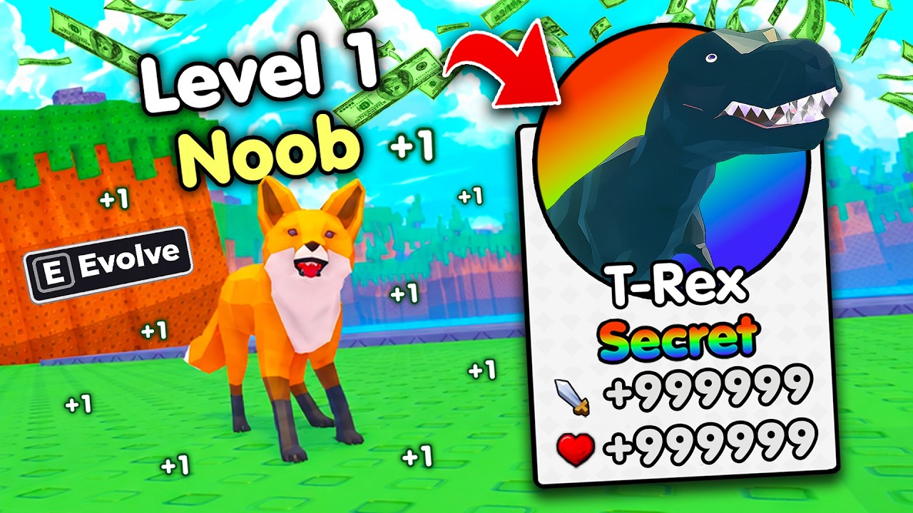 Starting Over as NOOB with OP SECRET in +1 Speed Evolve! (Roblox)
