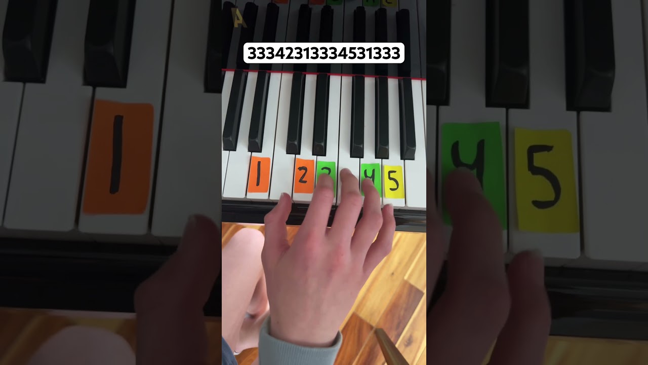 Six Forty Seven Piano Tutorial #shorts #backrooms #nostalgia