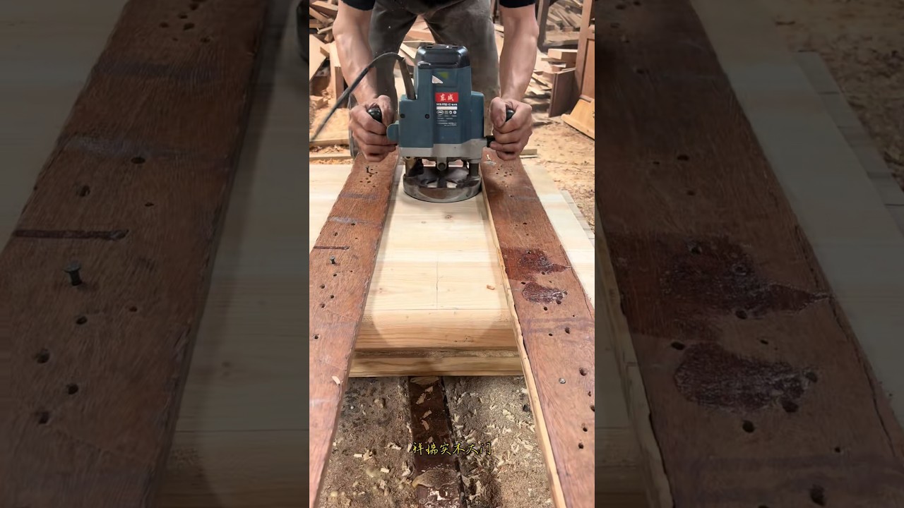 The Hidden Feature That Keeps This Wooden Door Strong #youtubeshorts #woodworking #viralvideo