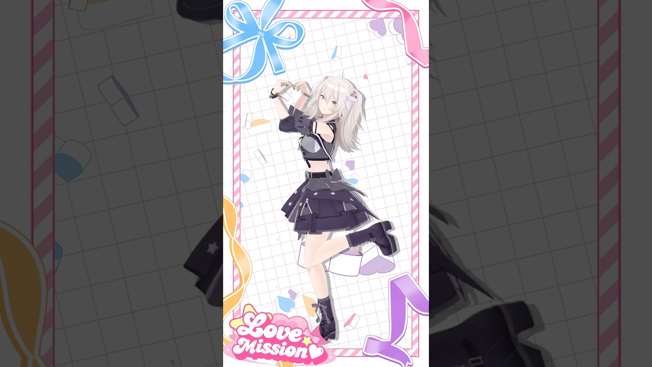 Zetaの『LOVE MISSION♡』dance【獅白ぼたん/ホロライブ】✨#shorts #dance  #hololive #vestiazeta