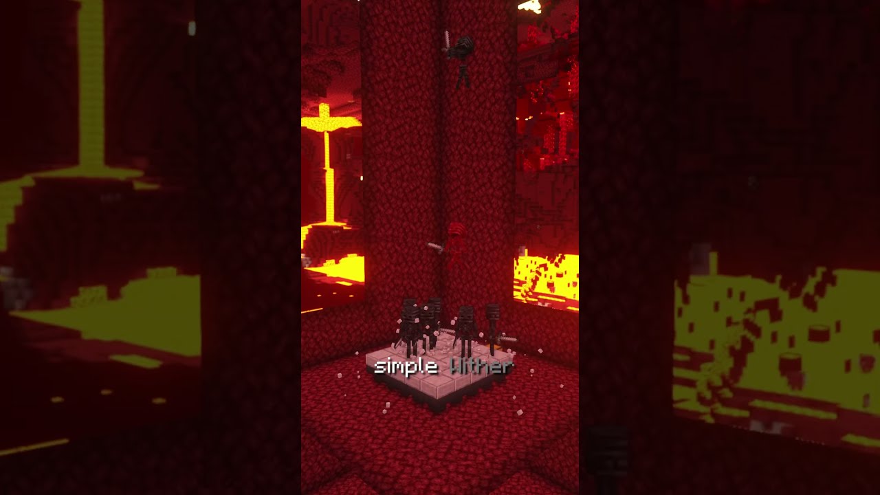 NEW The Easiest Wither Skeleton Farm in Minecraft [Java & Bedrock]