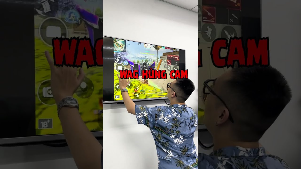 Show thao tác tay TV siêu kinh điển của trùm freefire wag hùng cam gánh team full đỏ #freefire