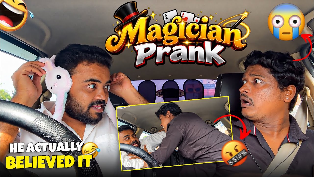 Magician Prank 🤣 | ஆத்தா வையும் சந்தைக்கு போனு காசு குடு 🤣 | Tamil Taxi Pranks 