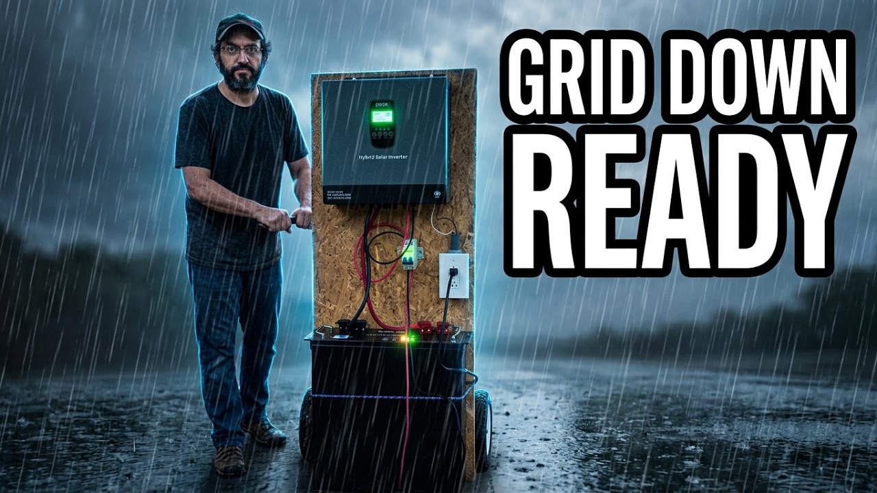 Easy, simple & affordable 48v DIY Hand Cart Build with a Datouboss LiFePO4 Rack Mount Battery!