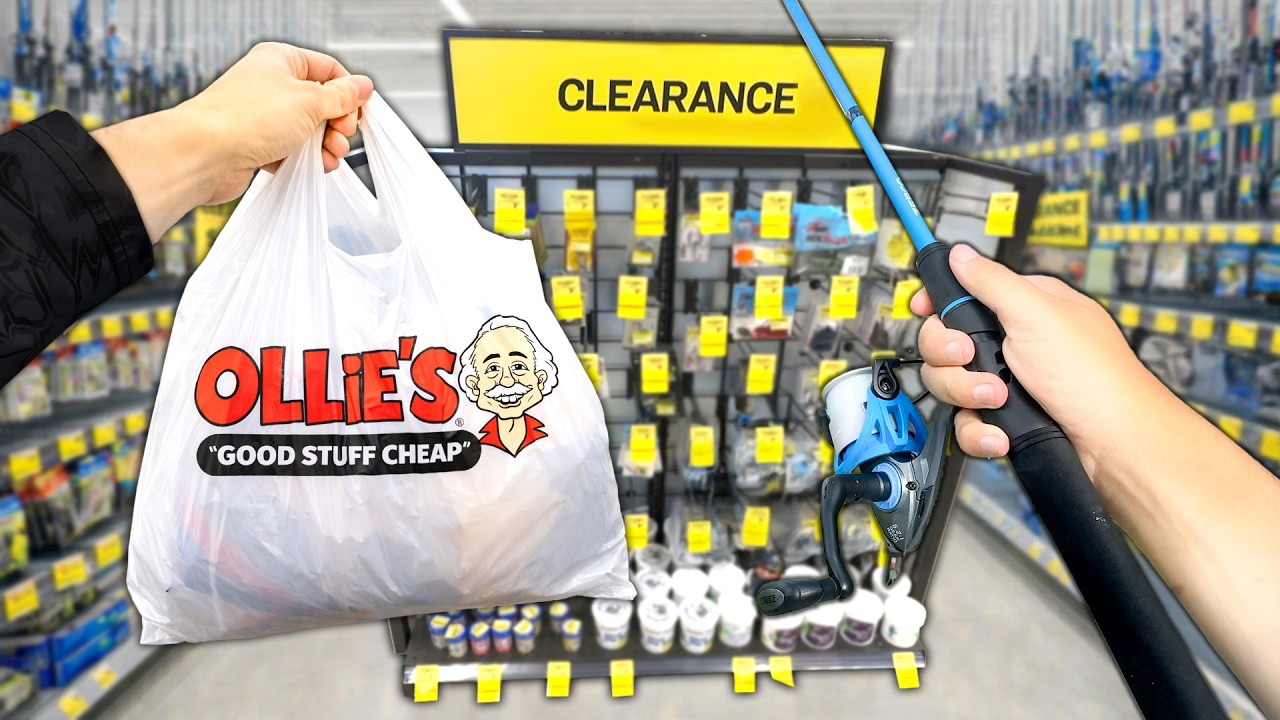 $100 Clearance Gear ONLY Fishing Challenge!