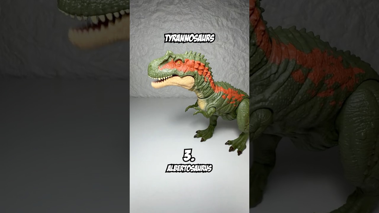 13 Jurassic World Tyrannosaurids!