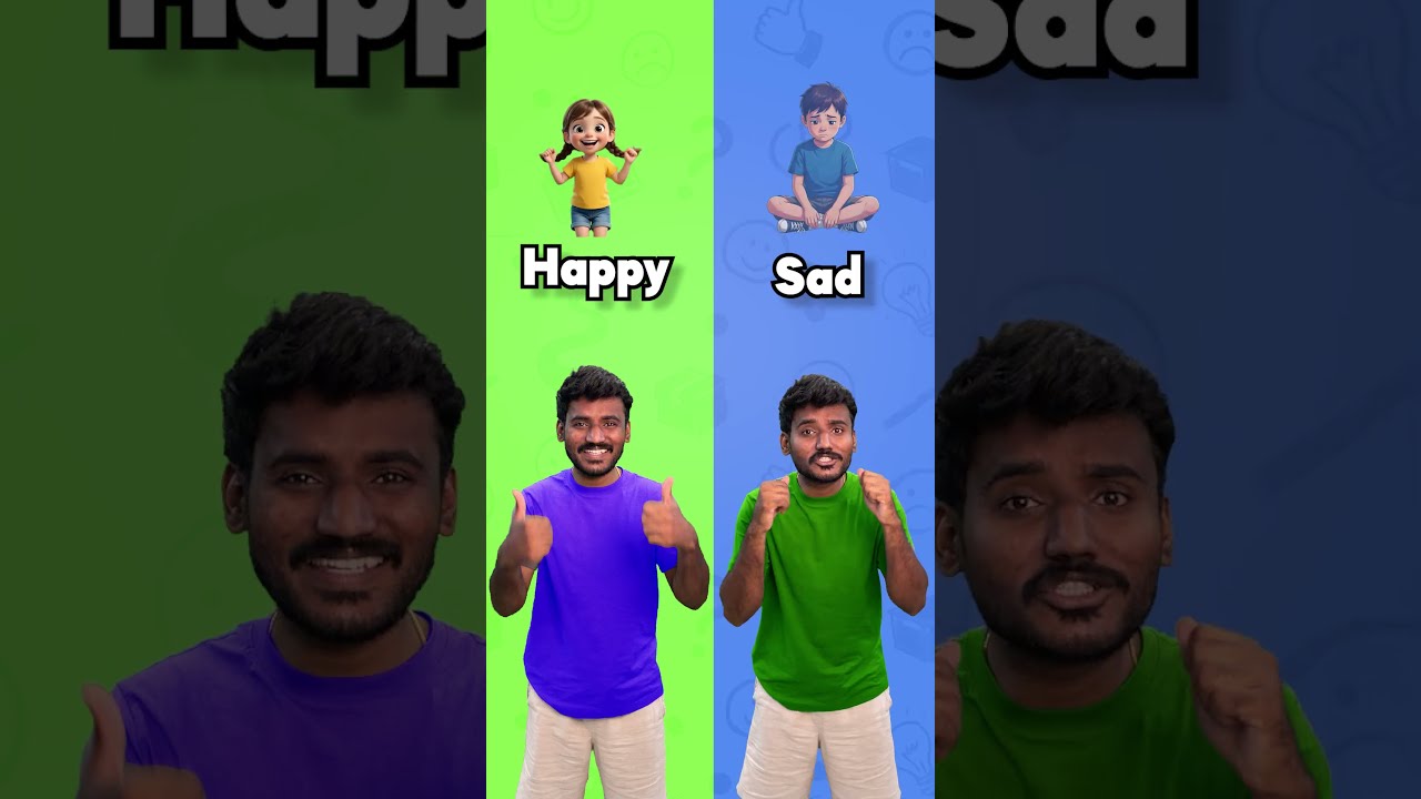 Learn Opposite Words For Kids 😊📘 | Good Bad Near Far Close Open | Easy English