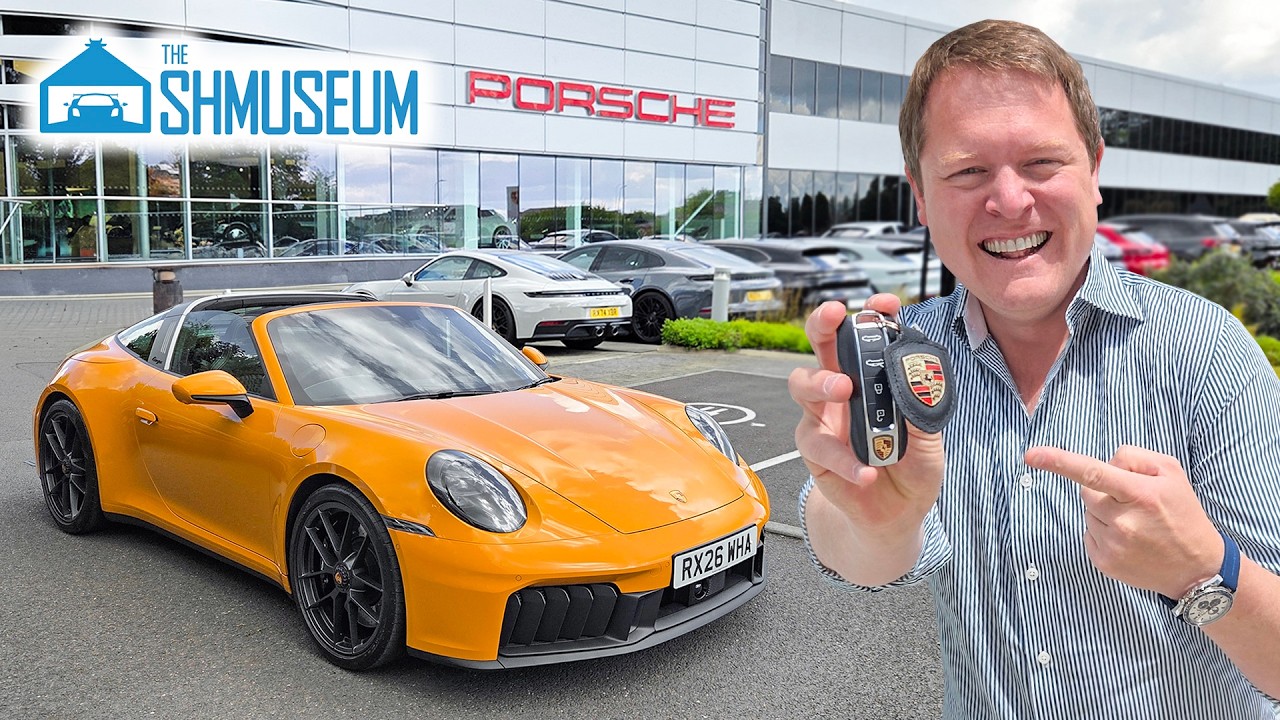 PICKING UP A NEW PORSCHE!