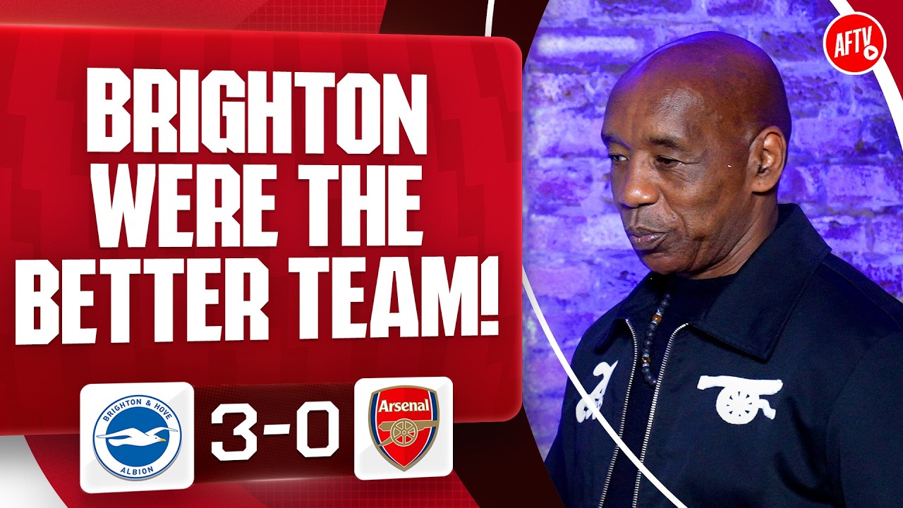 Brighton Were The Better Team! (Laurie) | Brighton 3-0 Arsenal