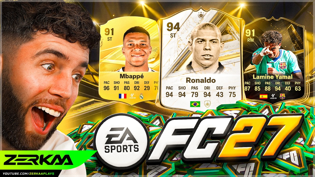 MY FIRST FC27 PACK OPENING!