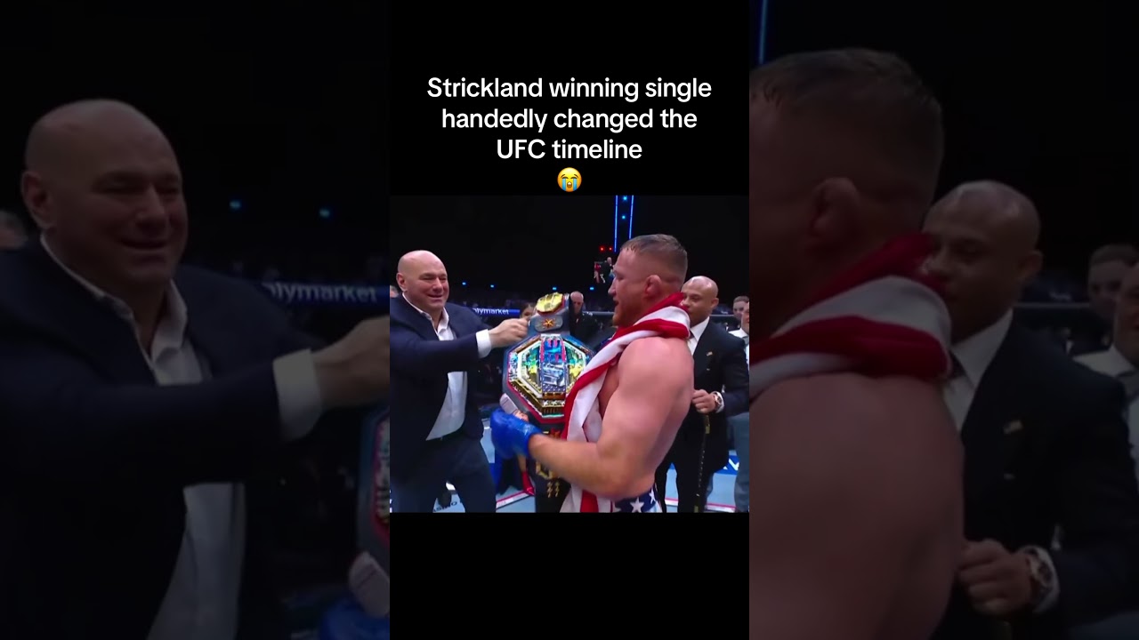 Strickland winning changed the UFC 😂#ufc #ufcfighter #mma #seanstrickland #conormcgregor #mcgregor