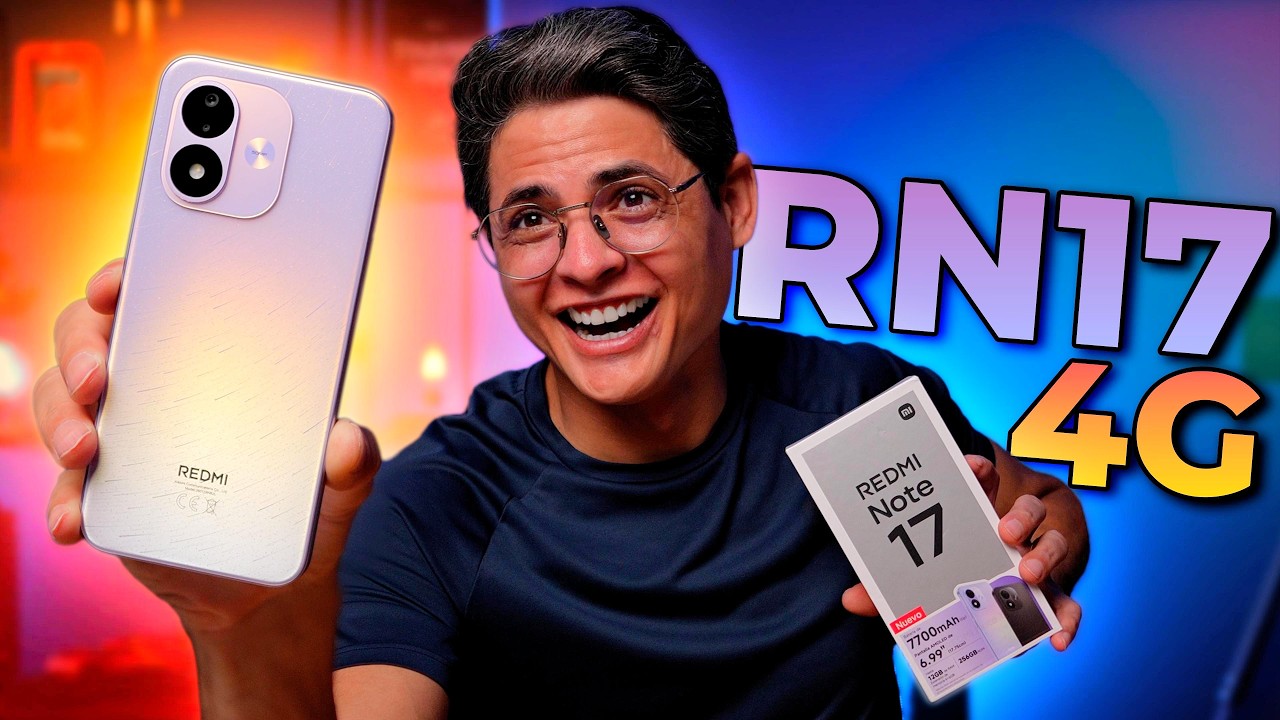 CHEGOU! Xiaomi Redmi Note 17 4G, o NOVO QUERIDINHO da GALERA? Unboxing e Impressões