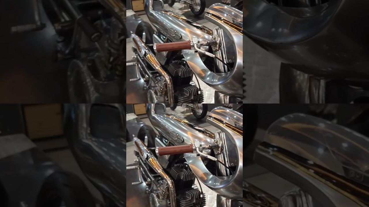 Custom Motorcyles - '78 Suzuki A100 by Raxe 97 X Disobey #motorcycle #fyp #fypシ #shorts #custom #top