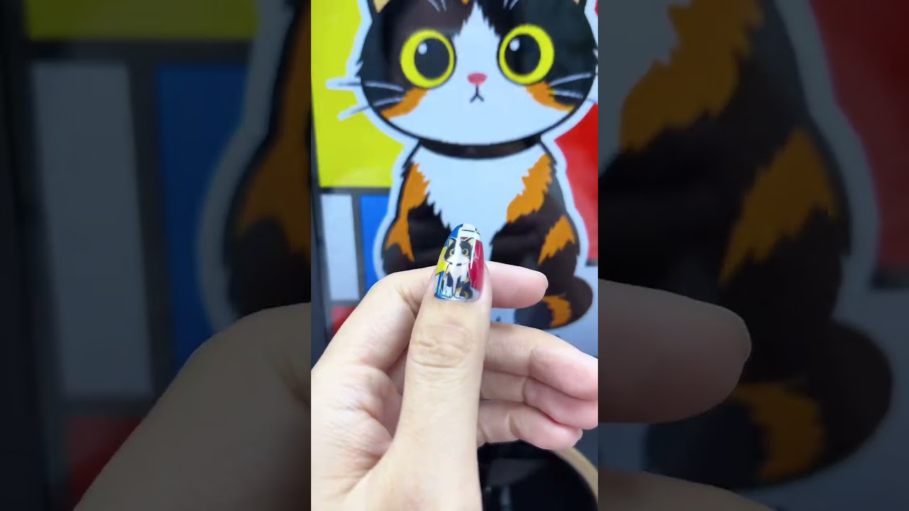 Korean nail art tutorial, Douyin makeup, 💅 #douyin #makeup #makeupwakeup
