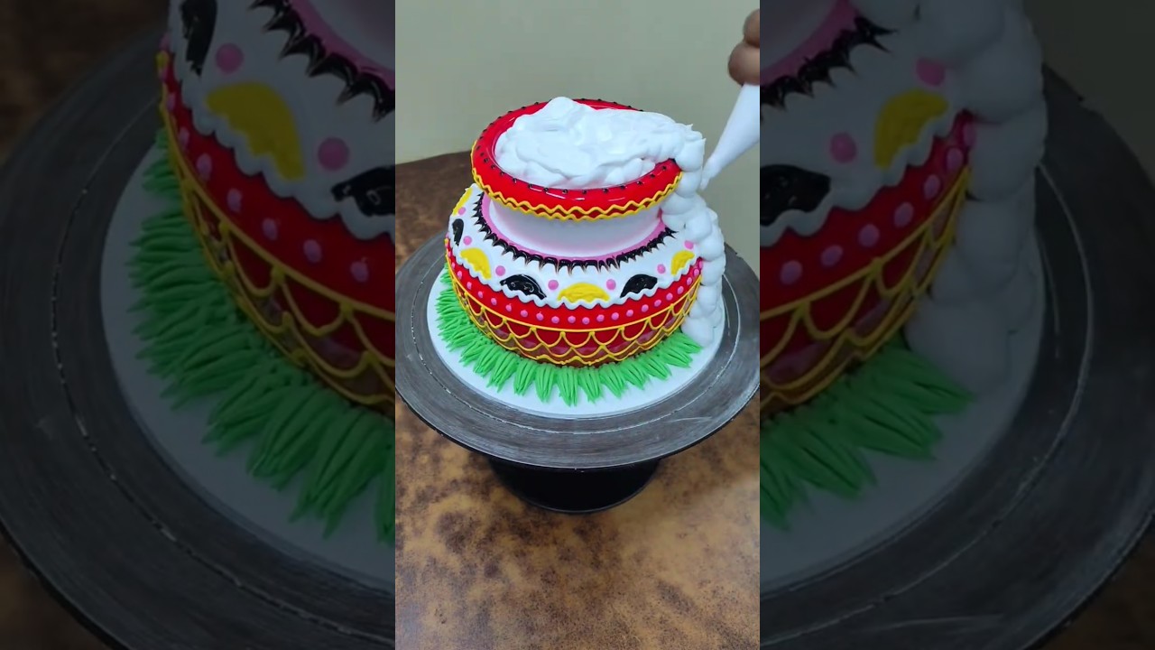 Matka janmashtami Cake Design #matka #janmashtami #shorts #viral