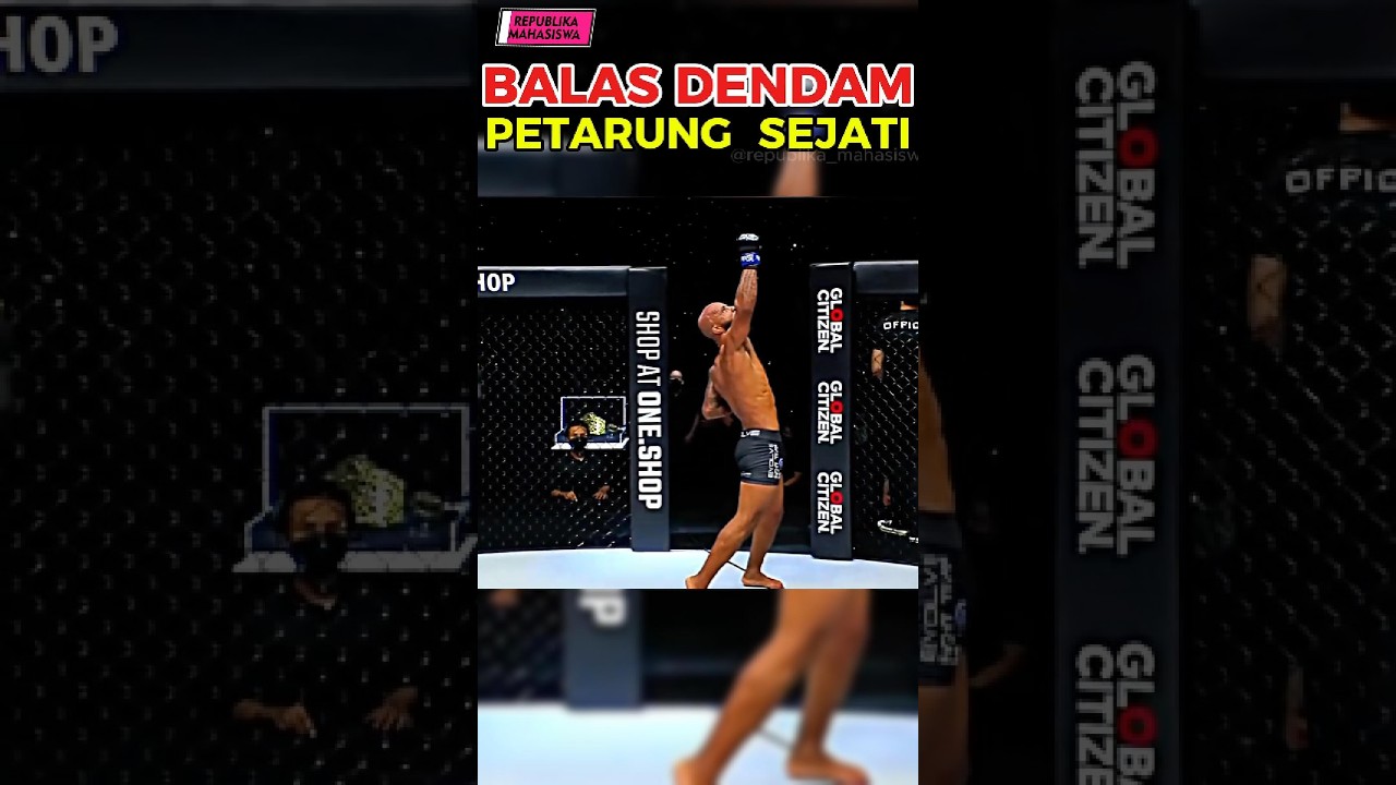 BALAS DENDAM PETARUNG SEJATI!! KALAH TIDAKLAH SELAMANYA #mma #ufc #boxing #sport #sports