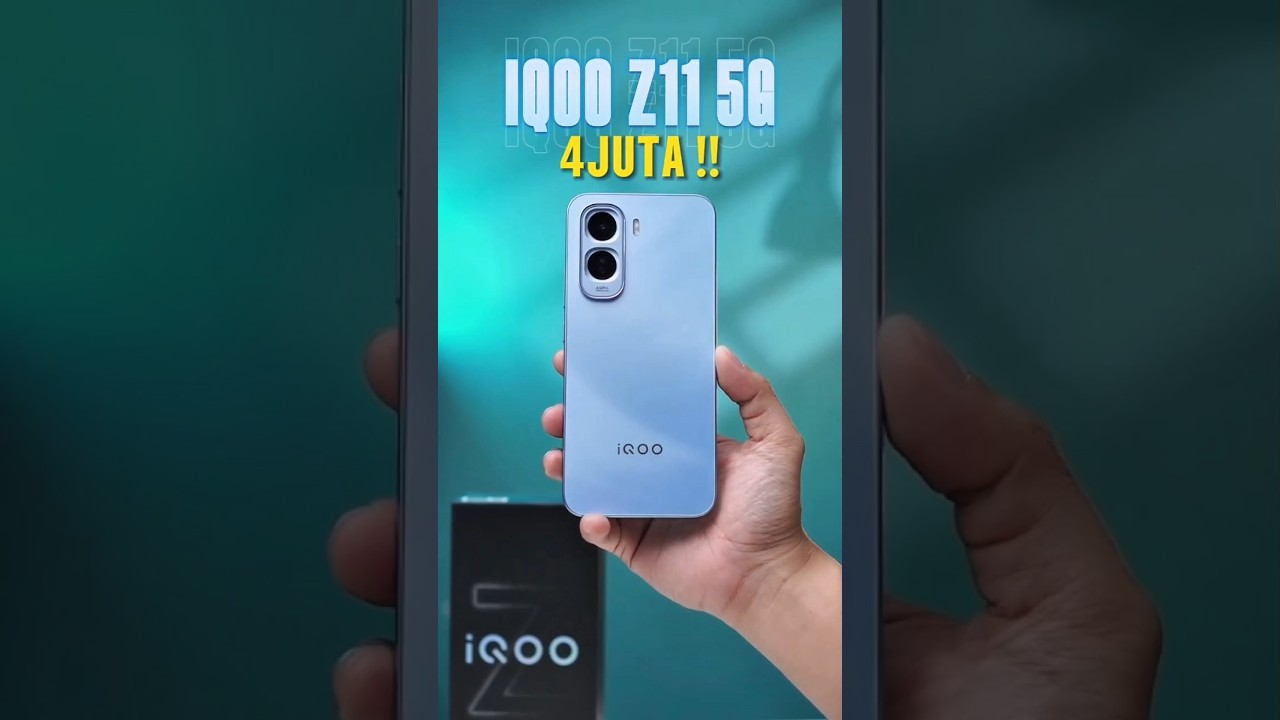 HP 4 Jutaan Spek Monster! iQOO Z11 5G Bikin Brand Lain Ketar-Ketir!