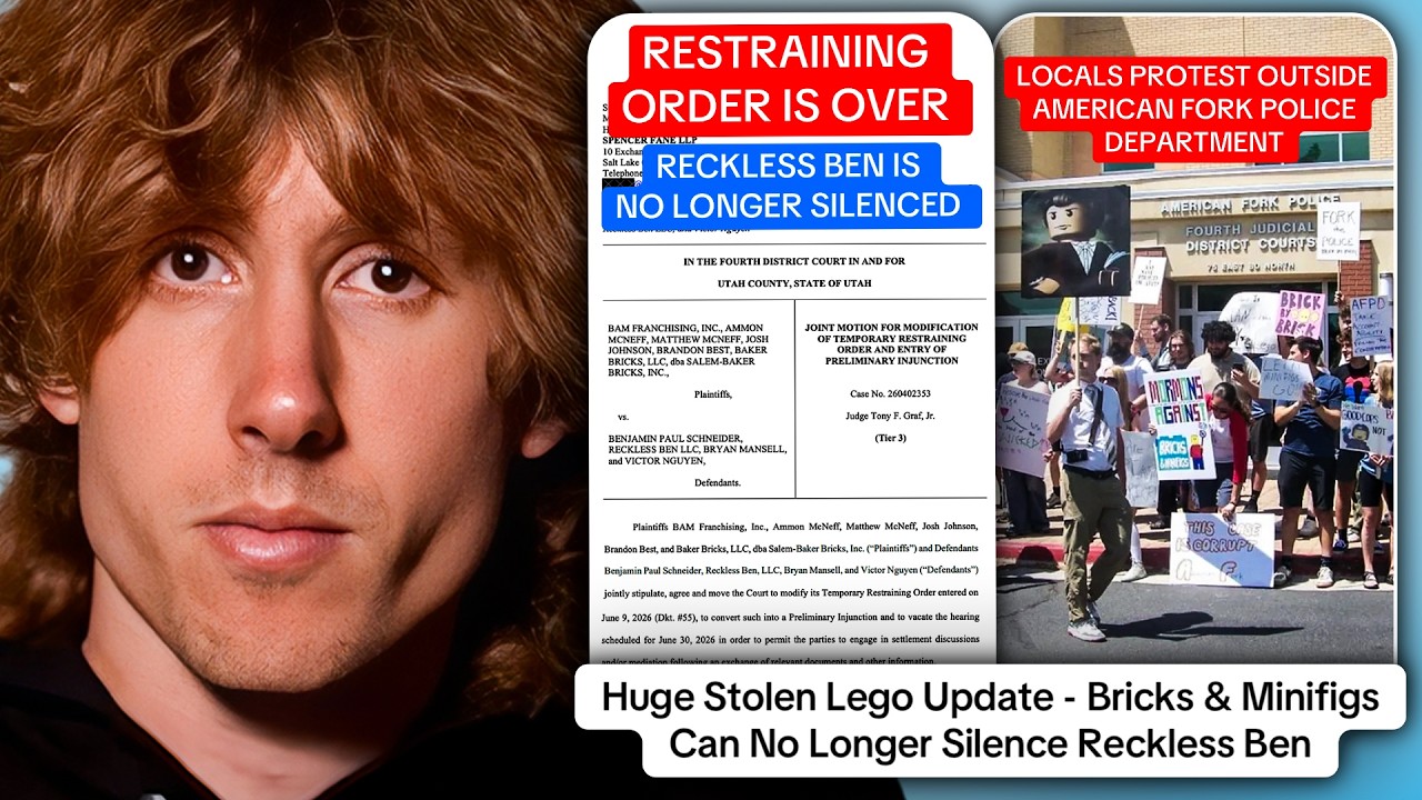 Huge Stolen Lego Update As Court Confirms Ben Is No Longer Silenced