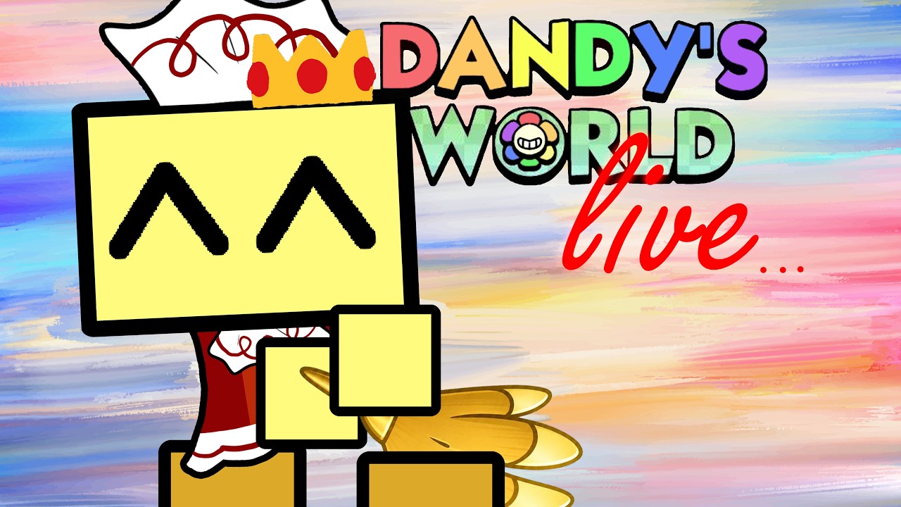 🔴GOLDEN TISHA STREAM in DANDY'S WORLD LIVE...