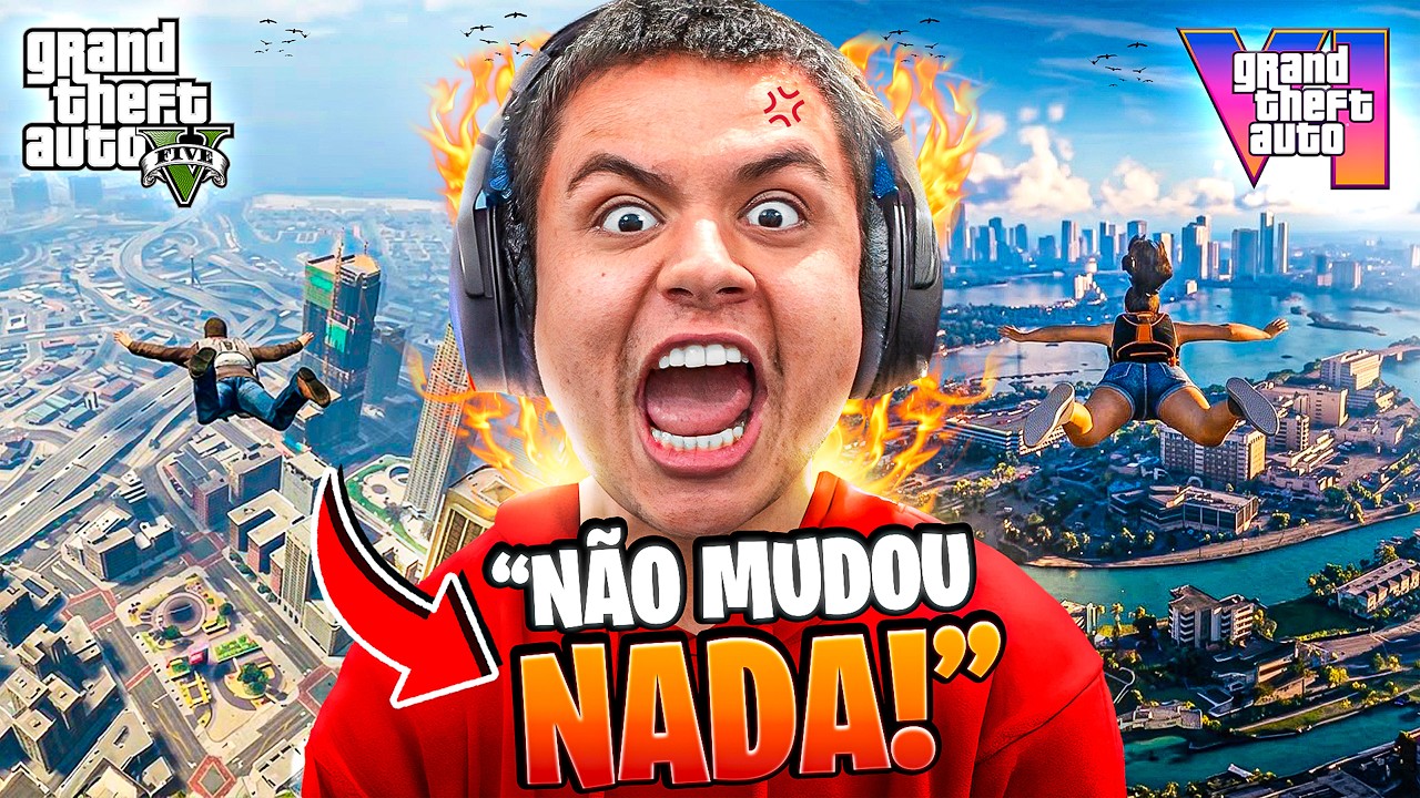 GTA 6 TÁ IGUAL O GTA 5, NÃO EVOLUIU NADA!? 😱 (Paulinho o LOKO)