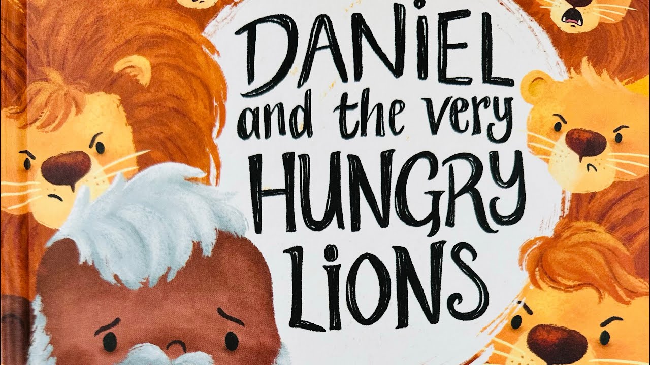 Daniel and the Very Hungry Lions. Bible story for kids aged 3-6. Bedtime story. Kid's church.
