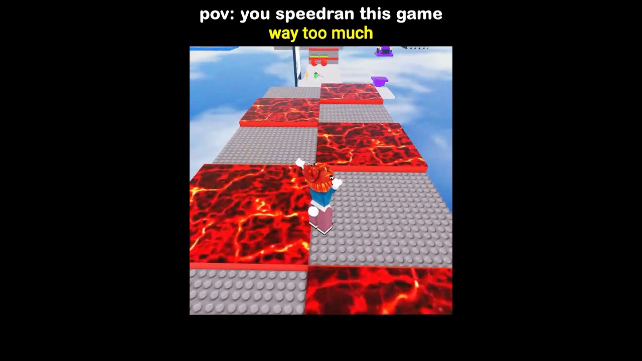 😂 roblox troll parkour speedrun