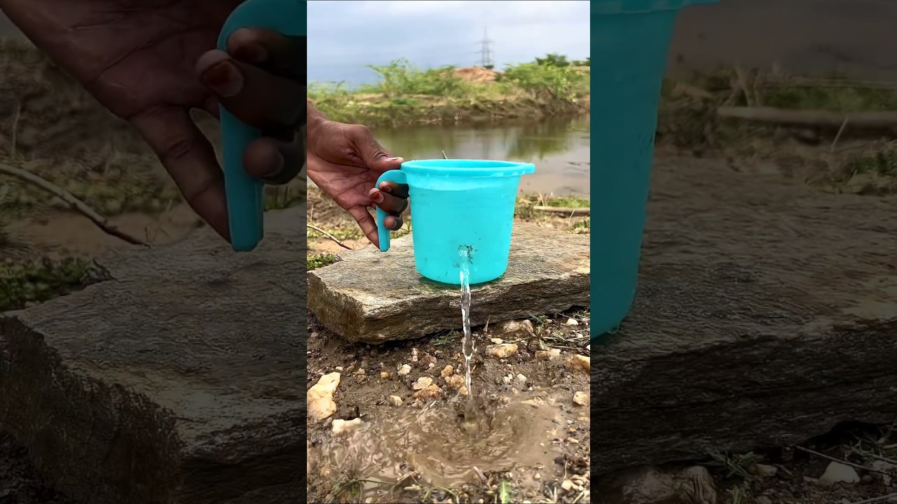 The boy shows survival skills #bushcraft #camping #outdoors