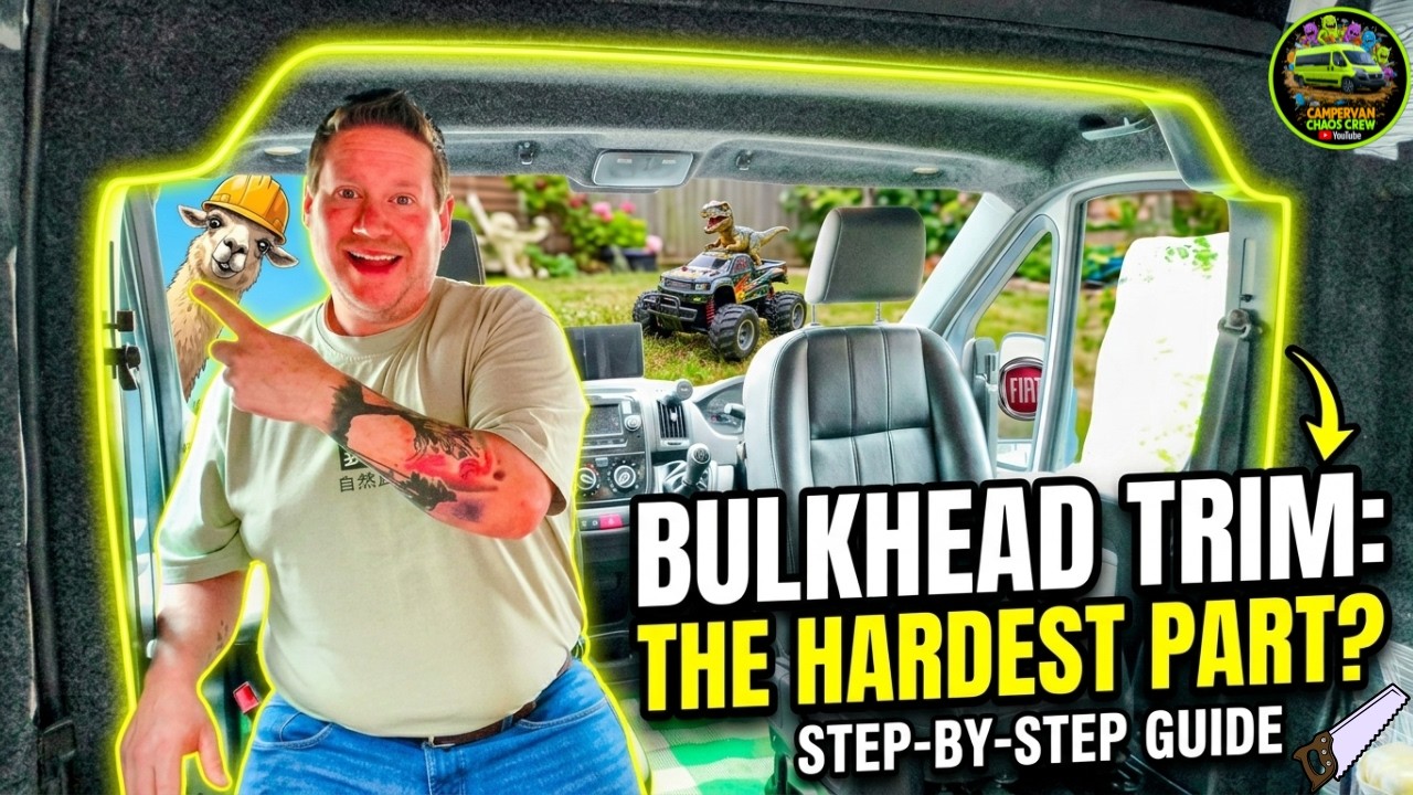 Bulkhead Trim| How To Make: DIY Campervan Build