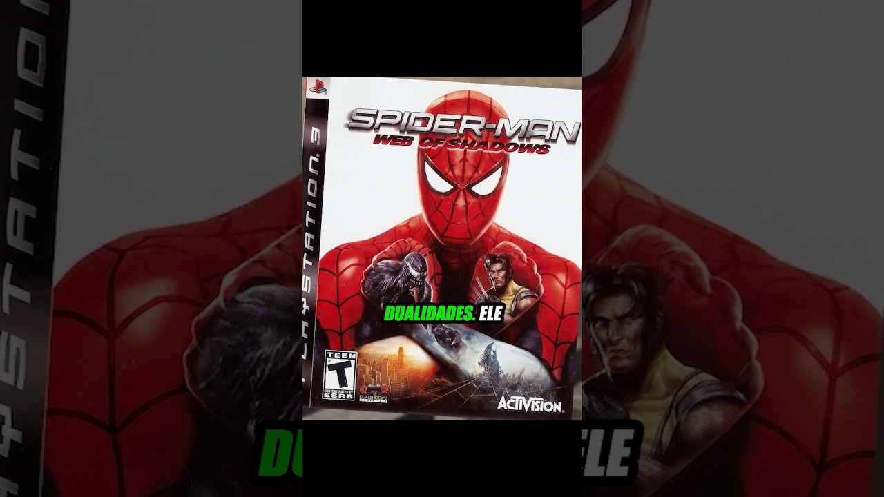 Spider-man e o espetacular jogo com Venom e Wolverine simbiontes #shorts #rkplay