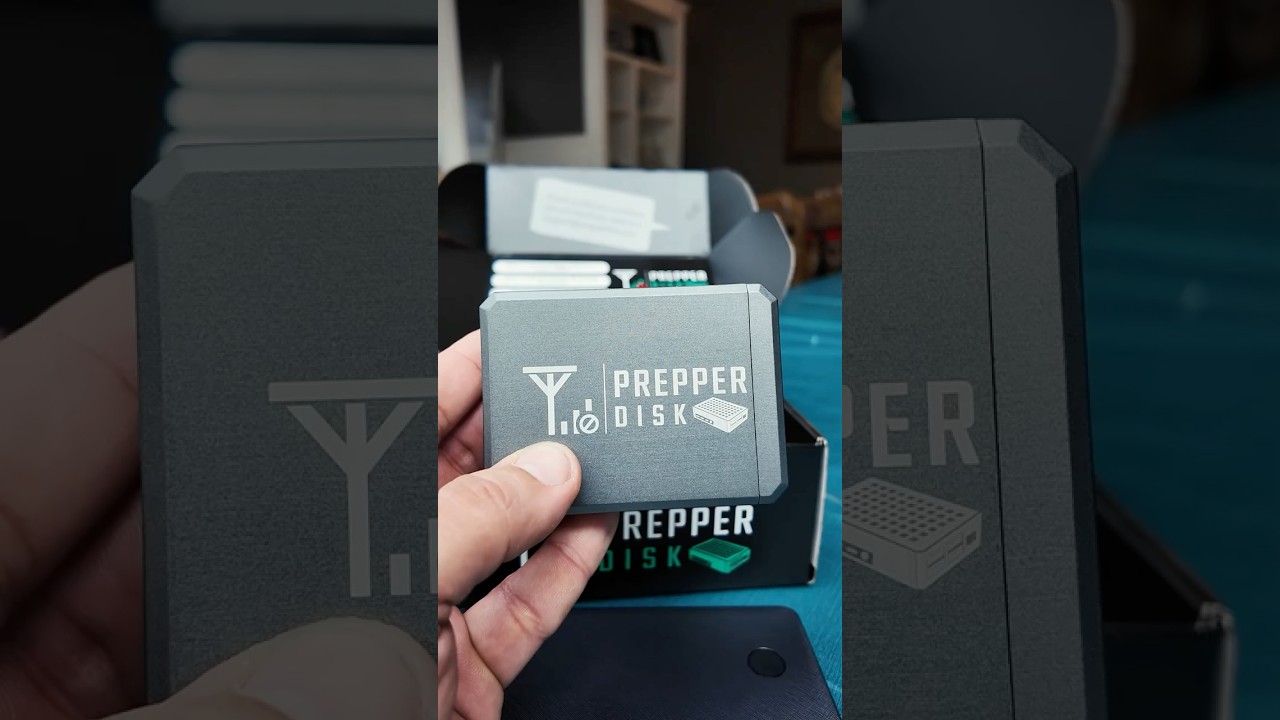 Knowledge Is A Prep | Prepper Disk
