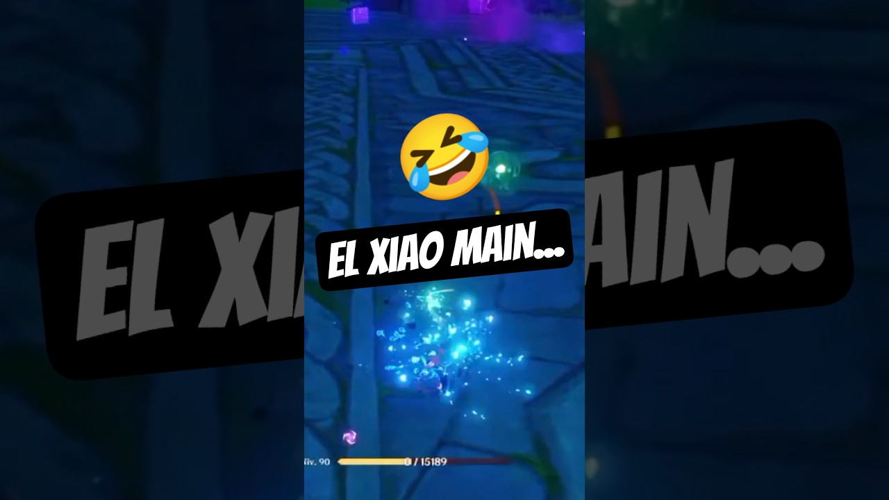 🤣 LAS SKILLS DE UN VERDADERO XIAO MAIN SON...  #genshinimpact #genshin #hoyoverse